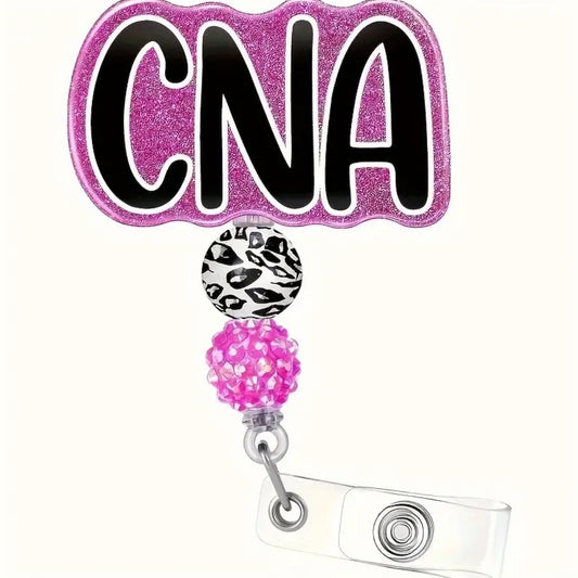 CNA Retractable Badge Reel Holder