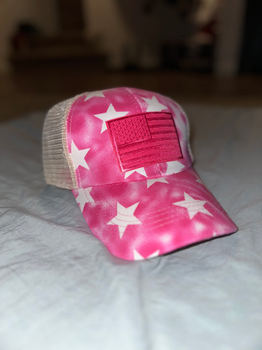 Pink Flag hat