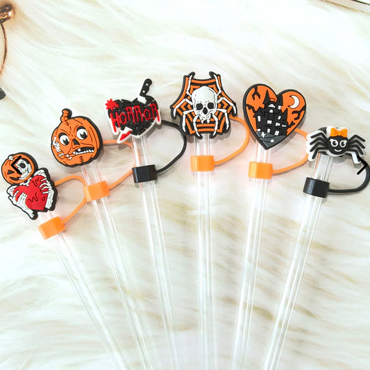 Halloween Straw Covers