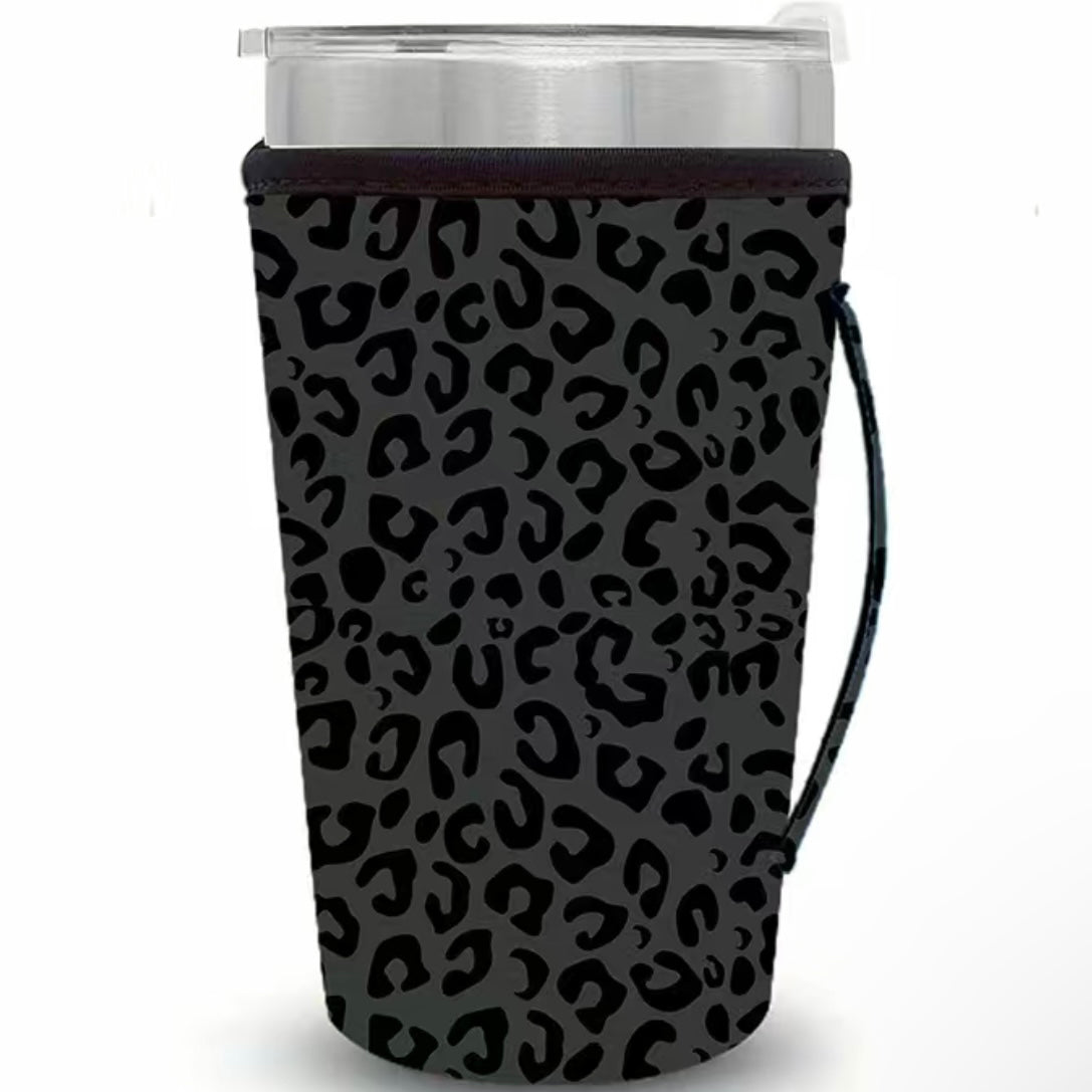 Leopard Print cup Sleeve
