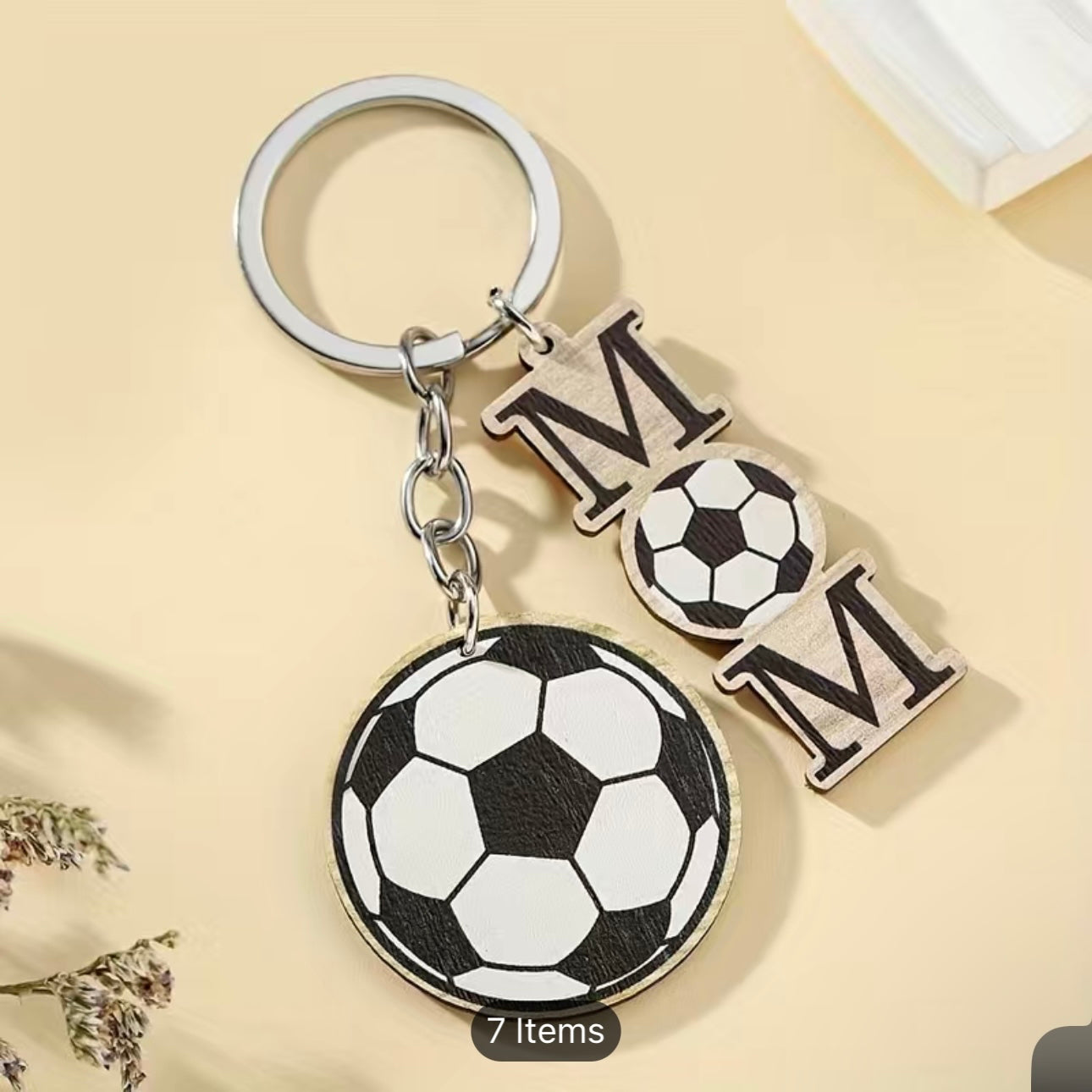 Soccer Mom Keychain ￼