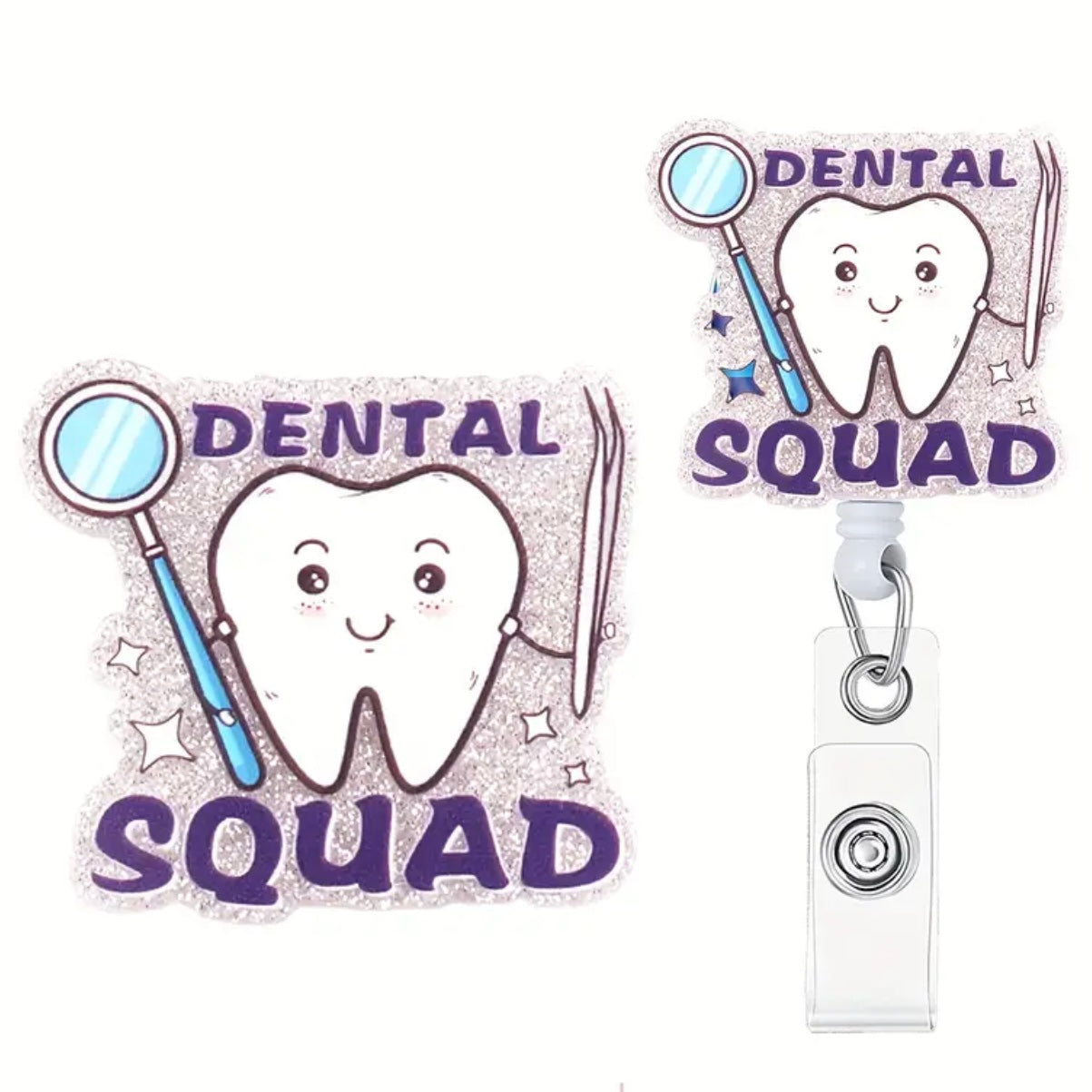 Dental Squad, Retractable Badge Reel Holder