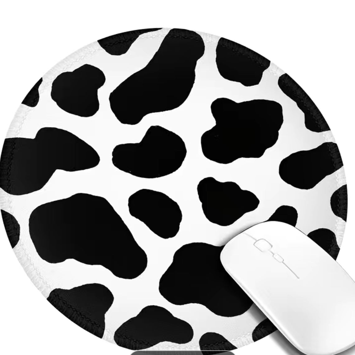 Cow Print Mouse Pad