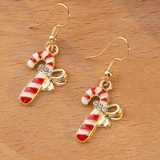 Candy Cane Earrings