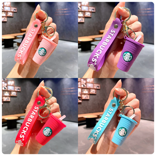 Starbucks wristlet Keychains